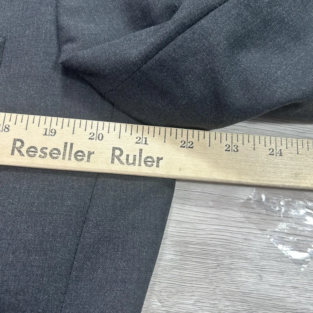 Brooks Brothers Blazer Mens 41L Charcoal Gray Wool 346 Stretch Sport Coat Jacket